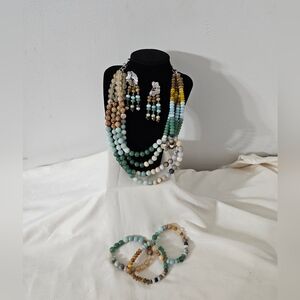 Fairly new Tezra Amazonite Melody collection